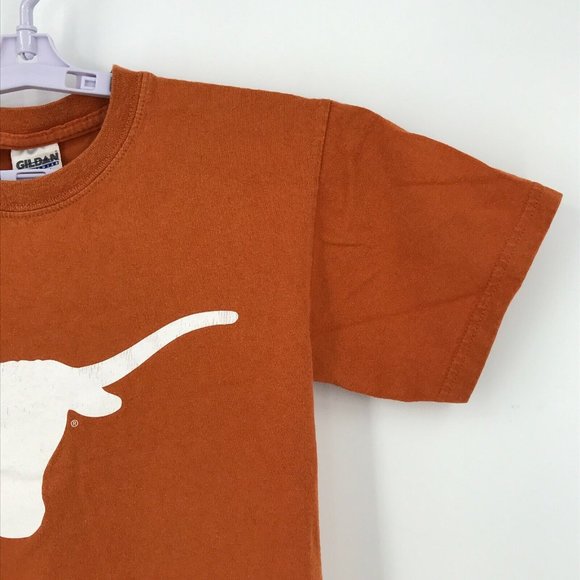 Texas Longhorns Mens Shirt Small Orange Short Sleeve NCAA UT College Football - Picture 7 of 12